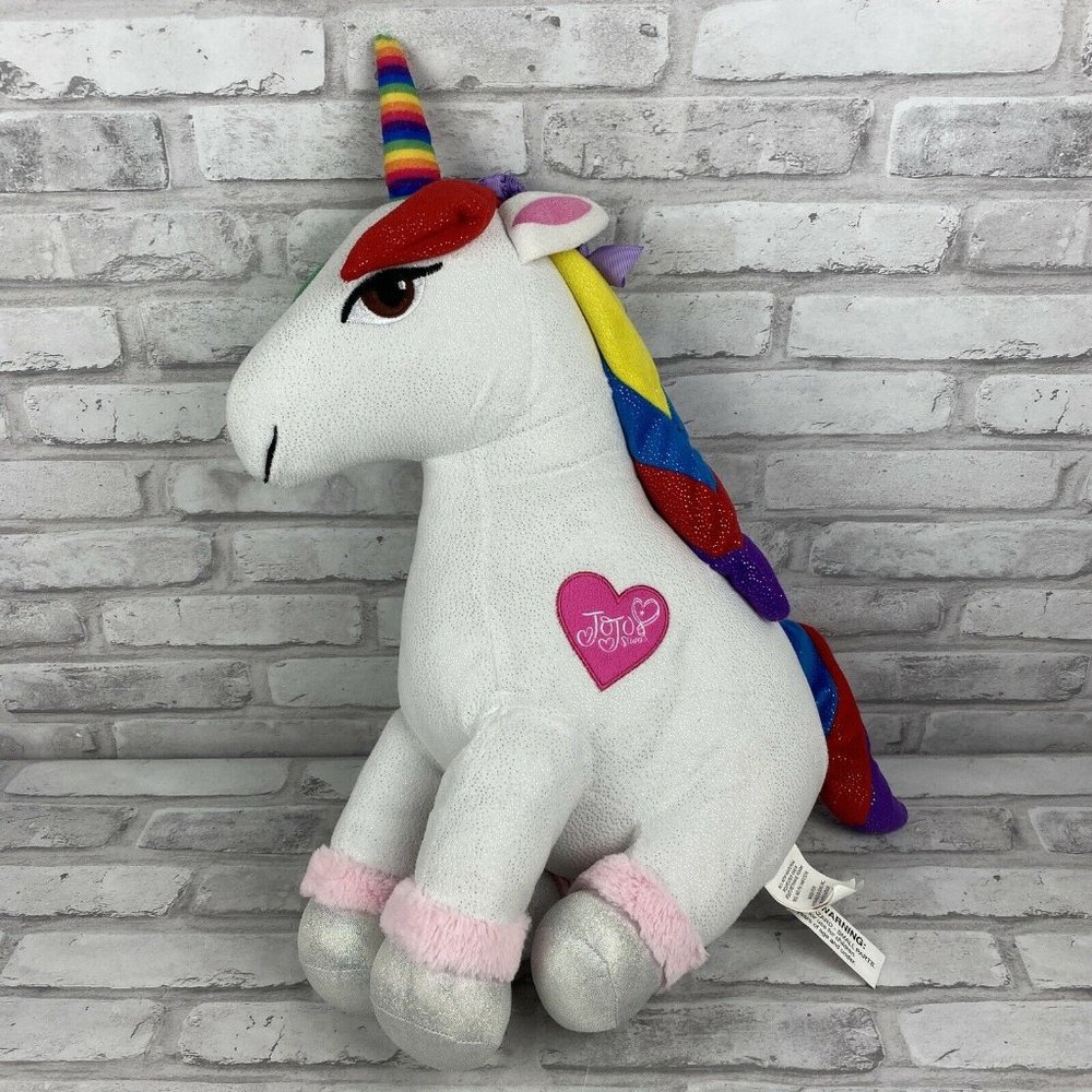 Jo Jo Siwa Unicorn Plush Rainbow Unicorn 19 Inches